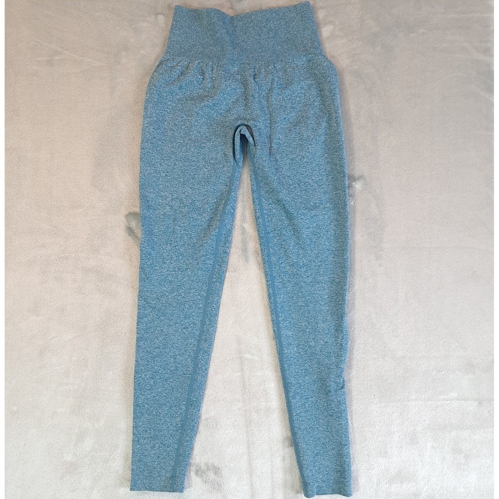 NVGTN Scrunch Butt Leggings Women's Small Athletic Workout Gym Heather Green
